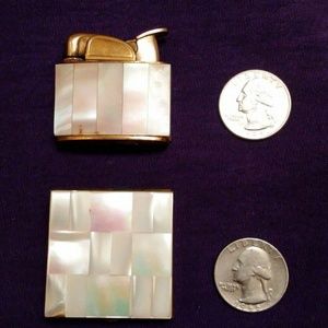 1950s Vintage Mother Of Pearl Set